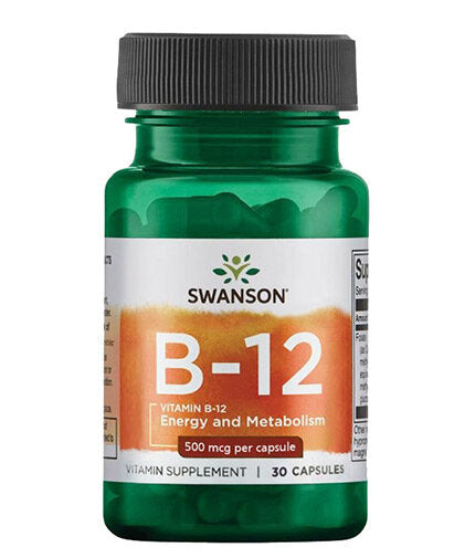 Витамин В-12 500mcg. / 30 капачки - 0