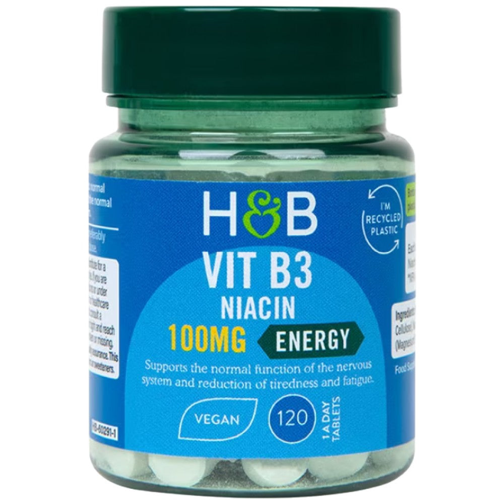 Витамин В3 | Ниацин 100 mg - 120 таблетки