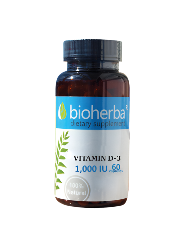 Витамин D -3 1000 IU - 60 капсули