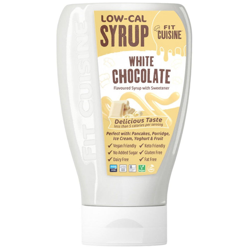 Подходящ кухня с ниско-CAL сироп | Бял шоколад - 425 ml