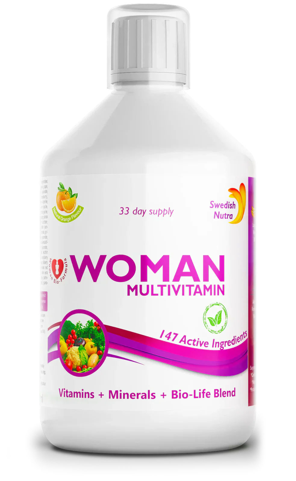 Жени мултивитамини за жени с колаген 1497 mg - 147 активни съставки /500 ml /