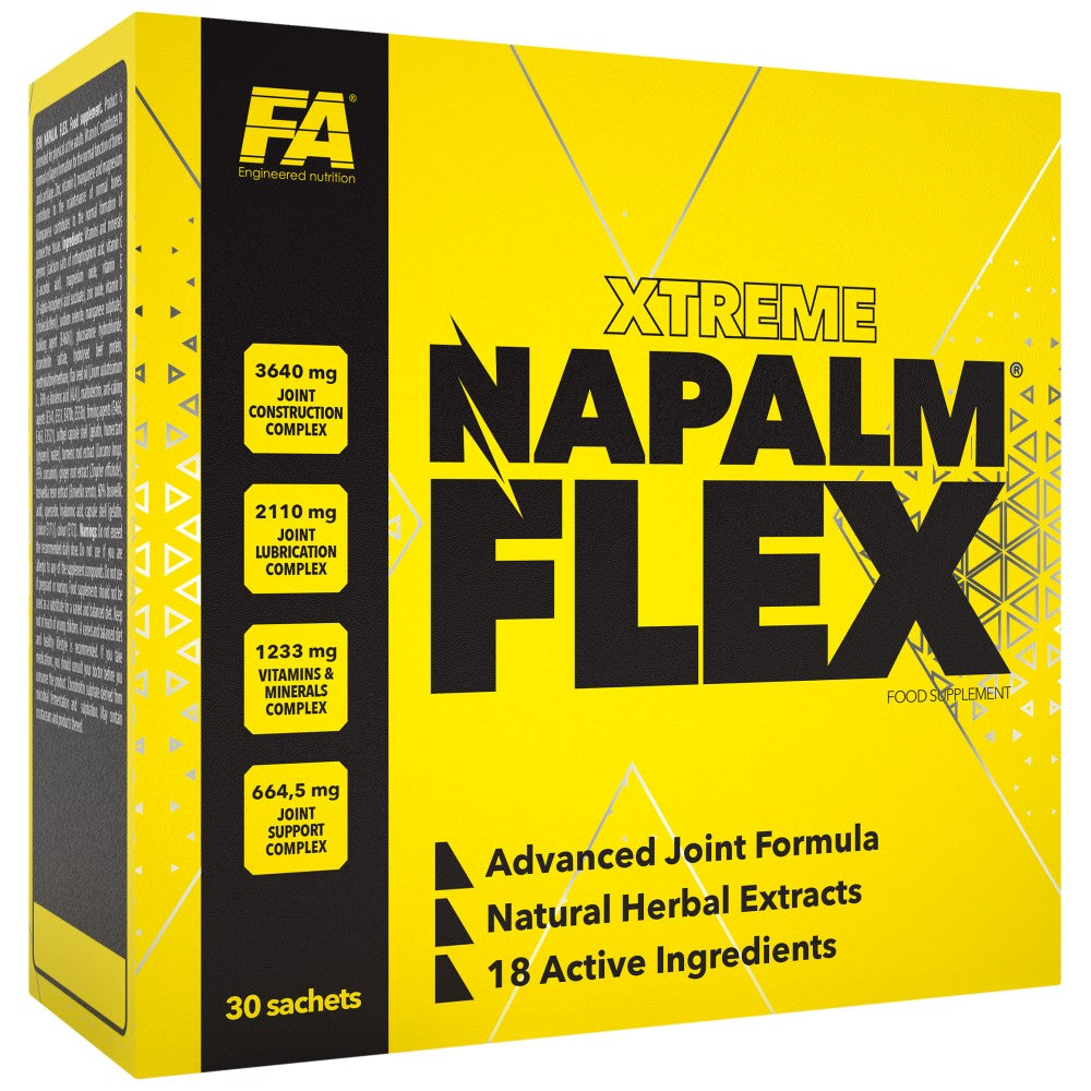 Xtreme Napalm Flex | Разширена съвместна формула - 30 пакета