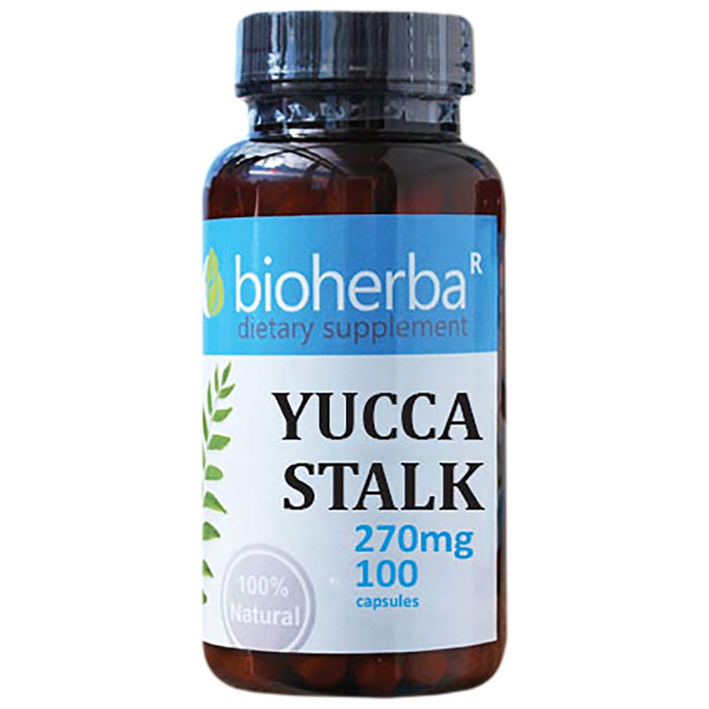 Юка стъбло 270 mg - 100 капсули