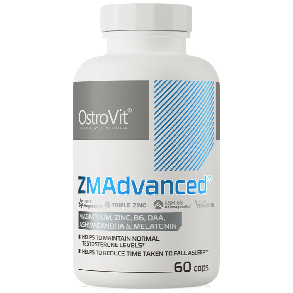 Zmadvanced Caps | Daa, Ashwagandha и Melatonin 60 капсули