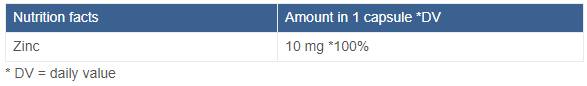 Цинк хелатиран 10 mg - 120 капсули