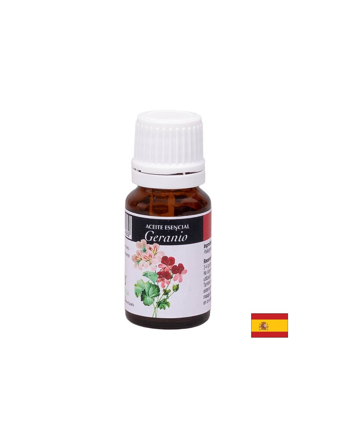 Геранново етерично масло - за здрава кожа - Aceite Esencial Geranio, 10 ml