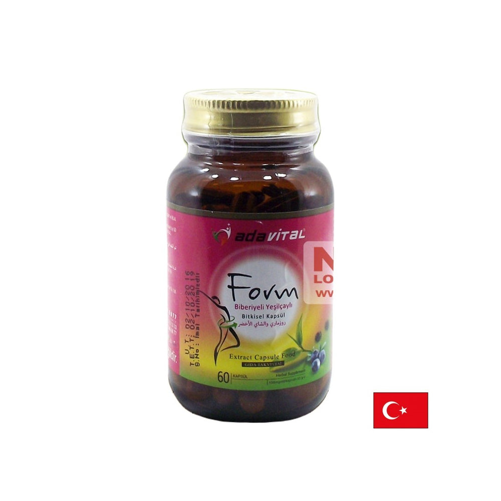 Билкова формула за детоксикация и загуба на тегло - адавитална форма, 60 капсули