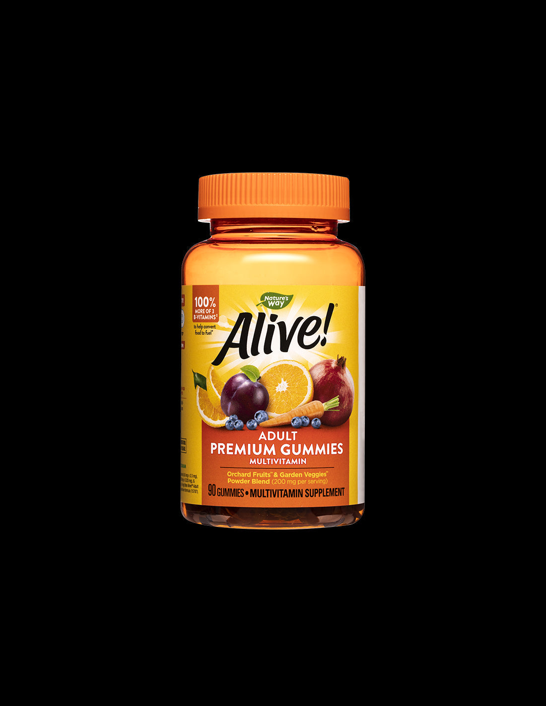 <tc>Alive</tc>! Мултивитамини Adult Premium Gummies / <tc>Alive</tc>! Премиум мултивитамини на Nature's Way за възрастни, 90 меки капсули