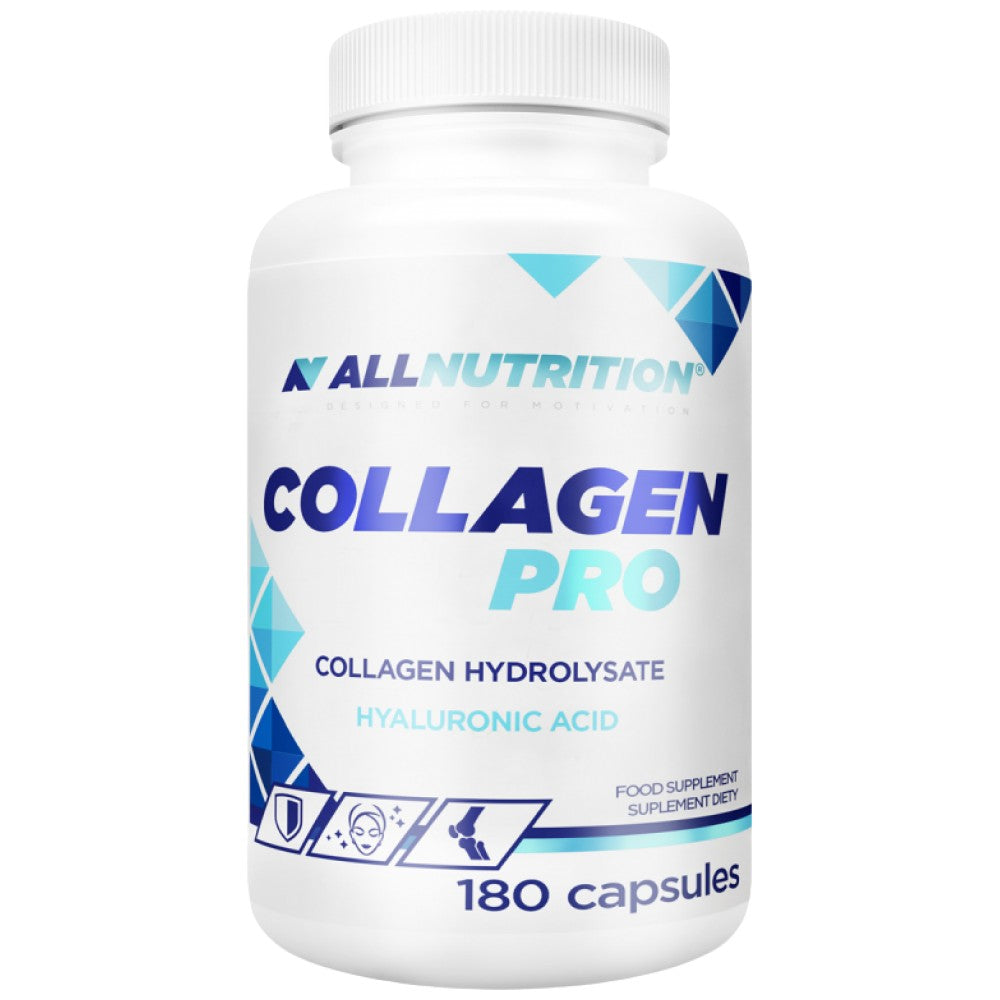Collagen Pro Caps | С глюкозамин, хондроитин, хиалуроничен, босуелски - 180 капсули