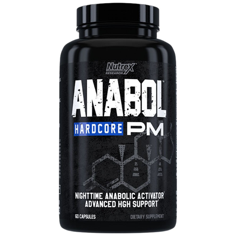 Anabol Hardcore PM | Нощен анаболен активатор и напреднала HGH поддръжка - 60 капсули