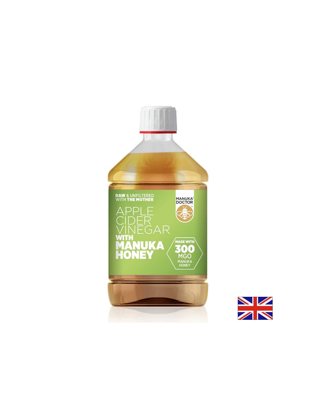 Ябълков оцет с мед Manuka (300 mgO) - ябълков оцет с мед Manuka (300 mgO), 500 ml
