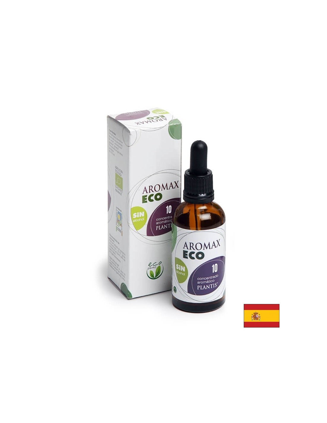 Билкова тинктура за отслабване - Aromax Eco 10 Plantis®, без алкохол, 50 ml