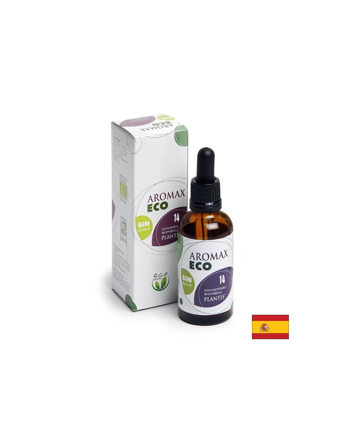 Aromax Eco 14/ Herbal tincture for the cardiovascular system (alcohol-free), 50 ml Artesania - Nutra Best Europe
