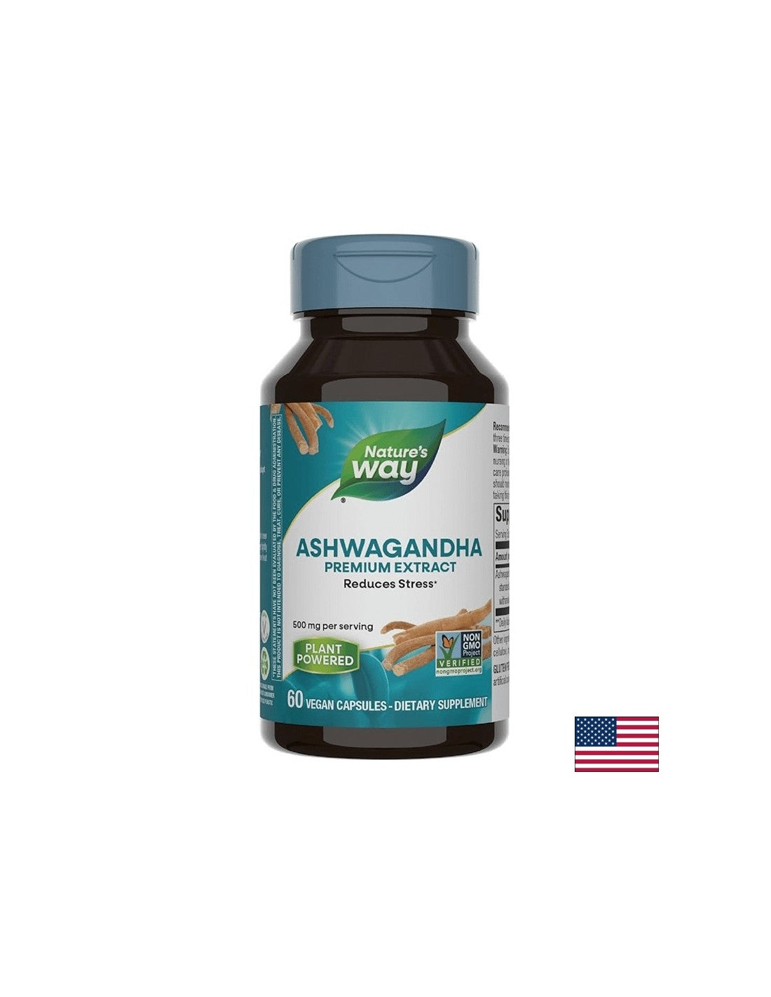Ashwagandha 500 mg - 60 капсули