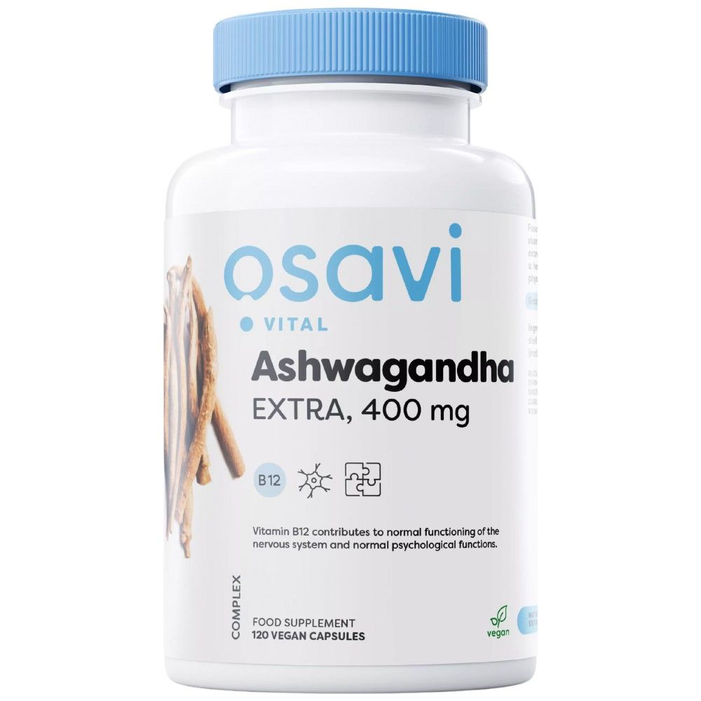 Ashwagandha Extra 400 mg - 120 капсули