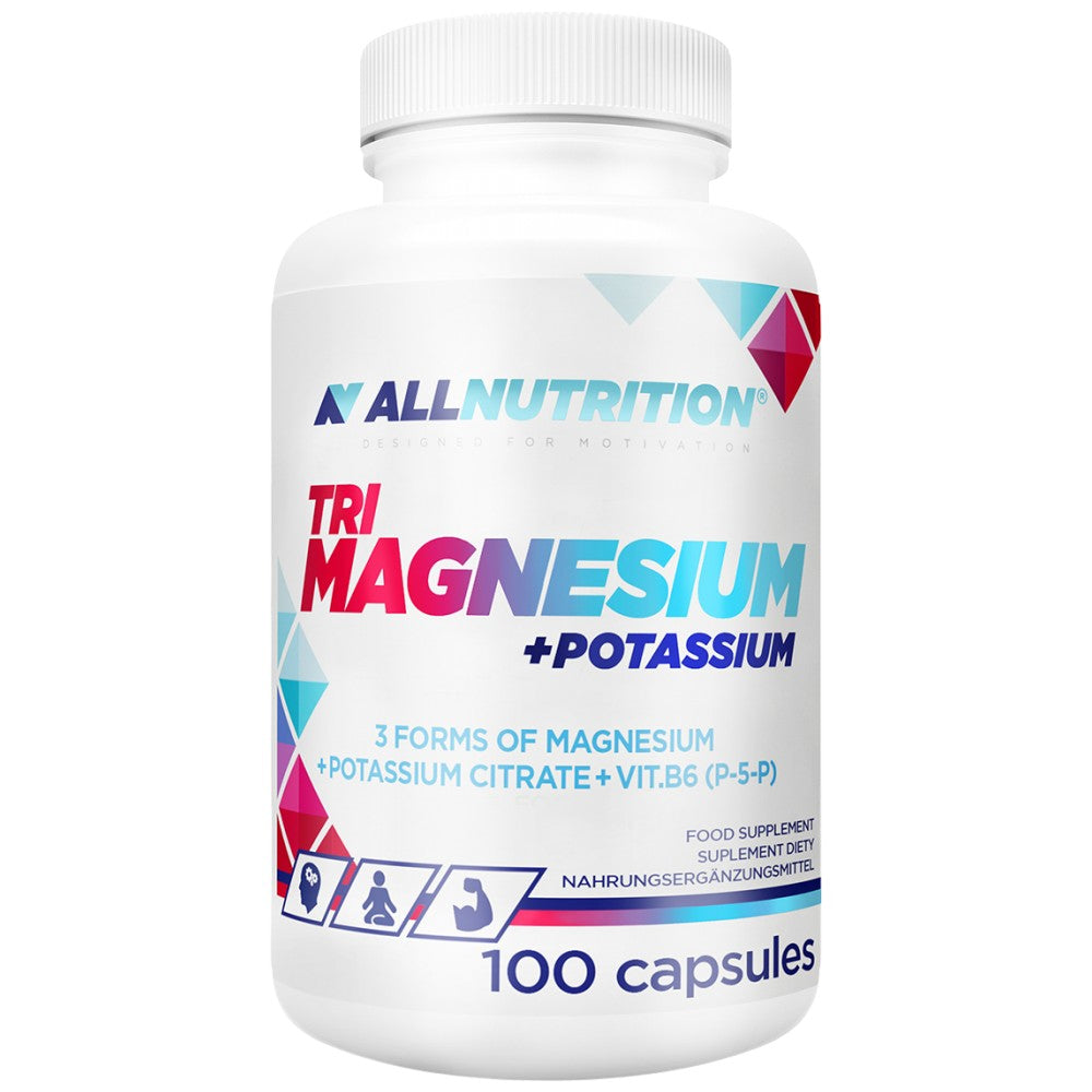 Tri Magnesium + калий - 100 капсули