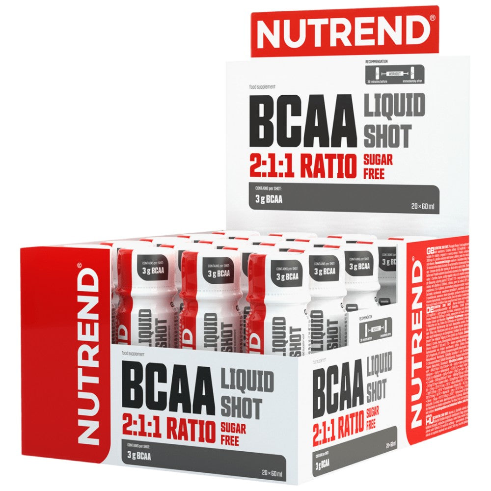 BCAA течен изстрел - 20 x 60 ml