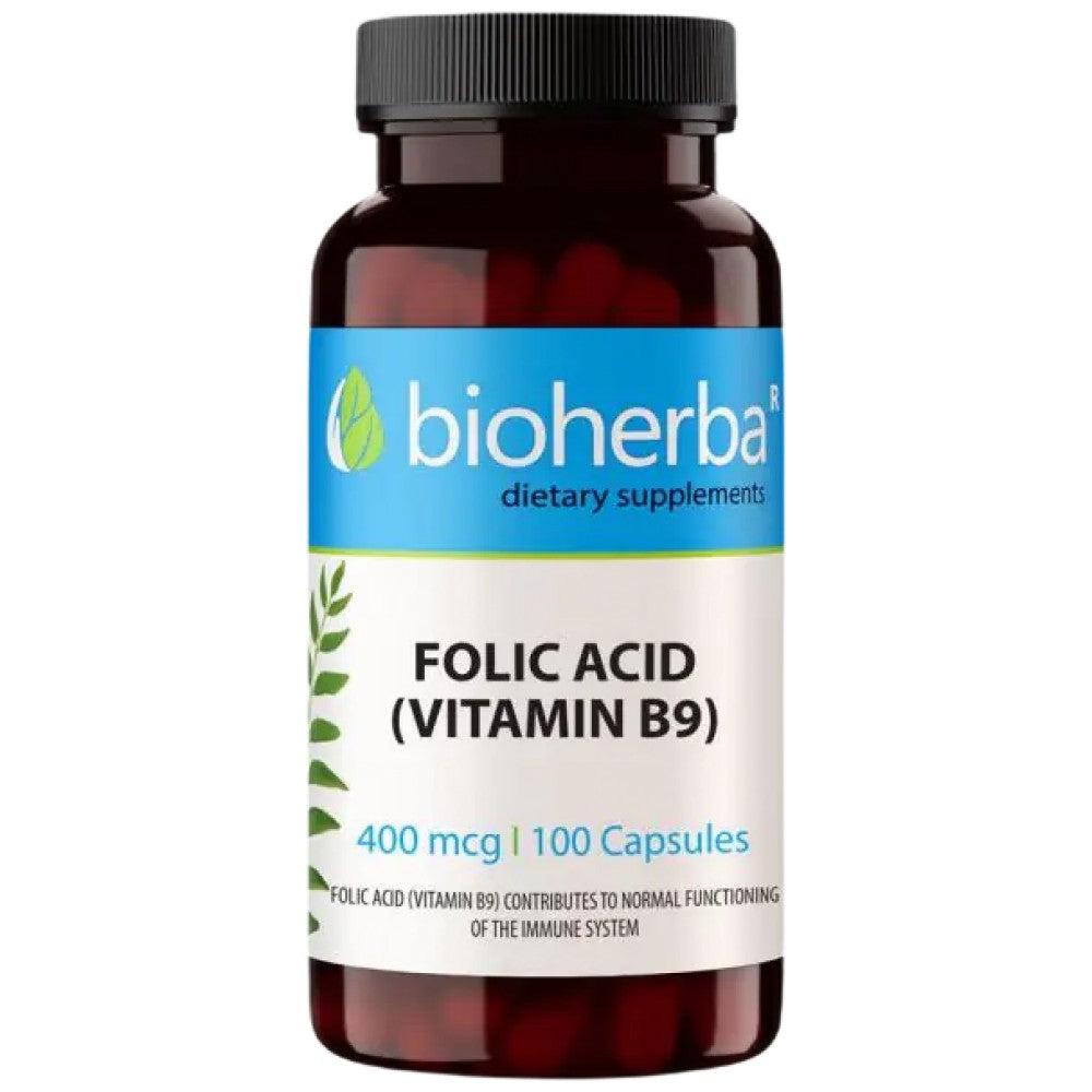Фолиева киселина 400 mcg - 100 капсули