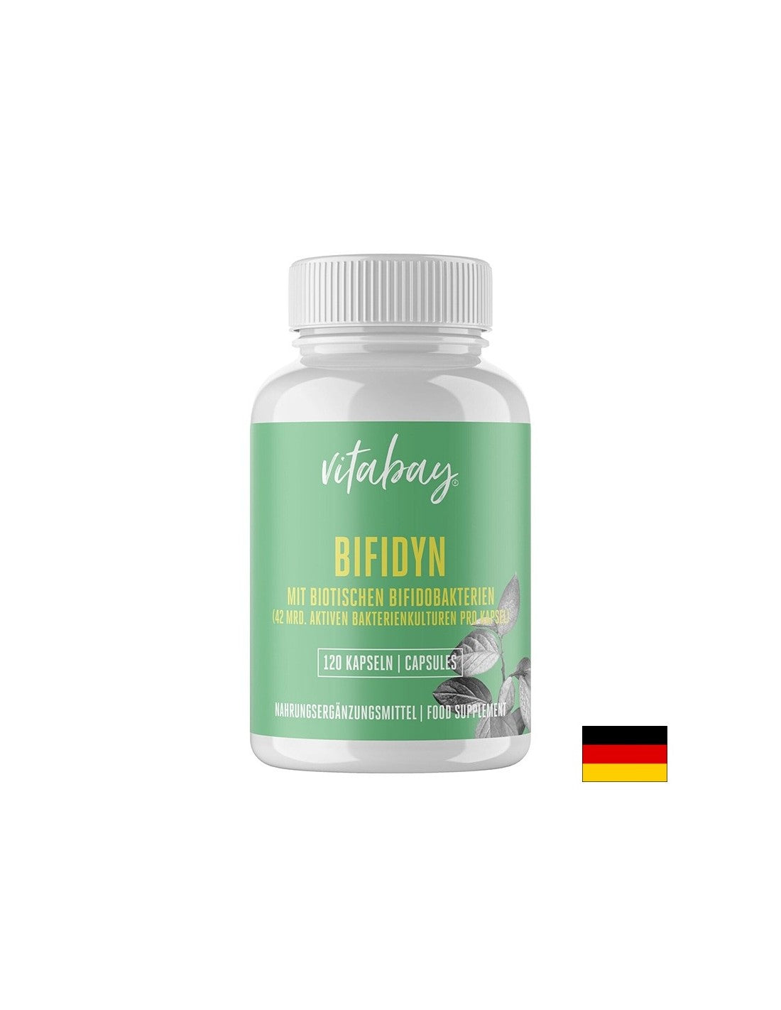 Bifidobacteria 3 милиарда активни пробиотици, 2 щам формула, 120 капсули