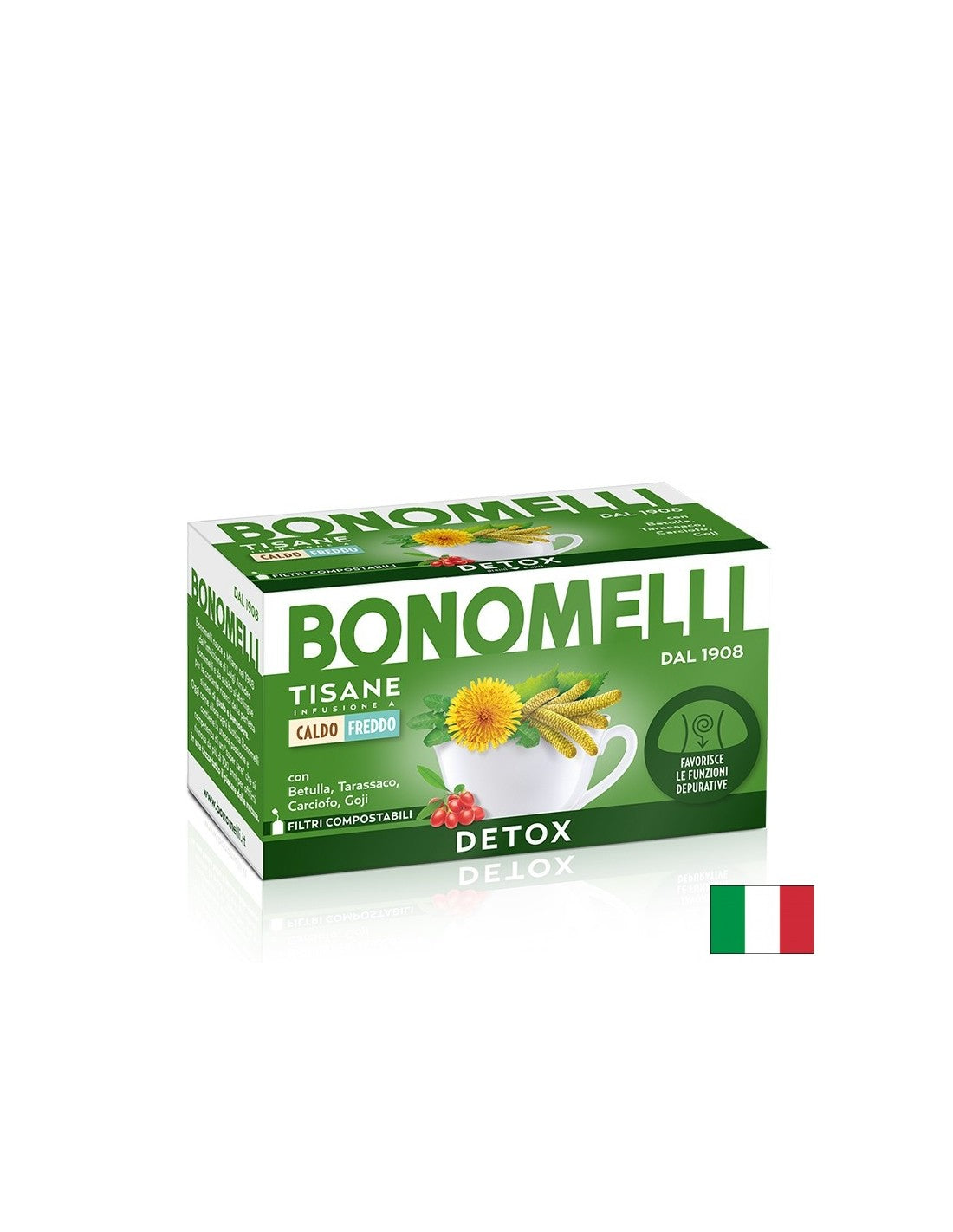 Детокс на билковия чай - пречистване и метаболитен баланс, 16 сашета