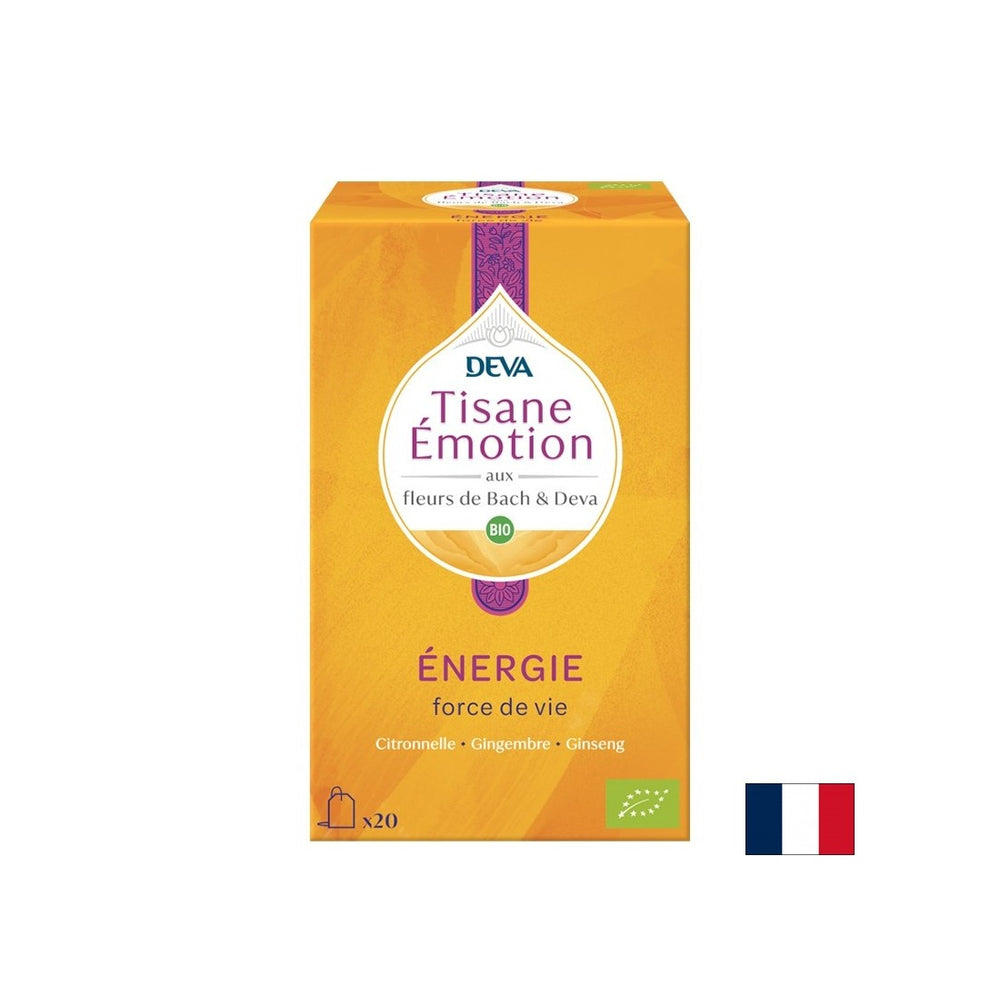 Билков чай „Енергия“ (с флорални еликсири според метода на д -р Бах), 20 торбички за филтри