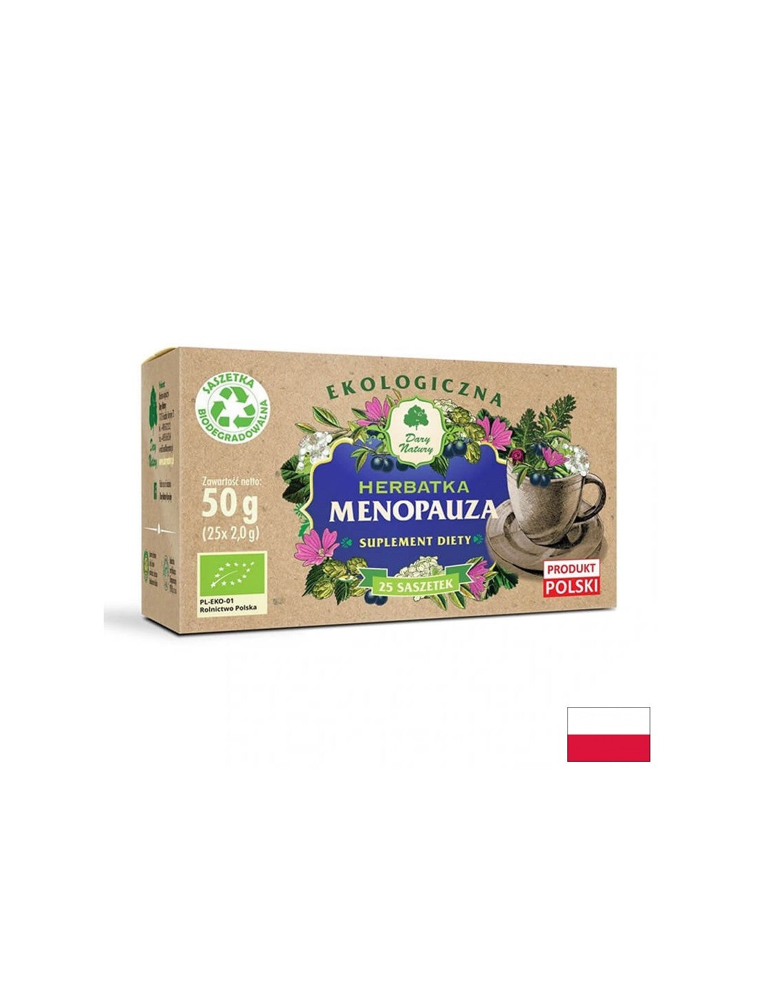 Билков чай за менопауза био, 25 пакета