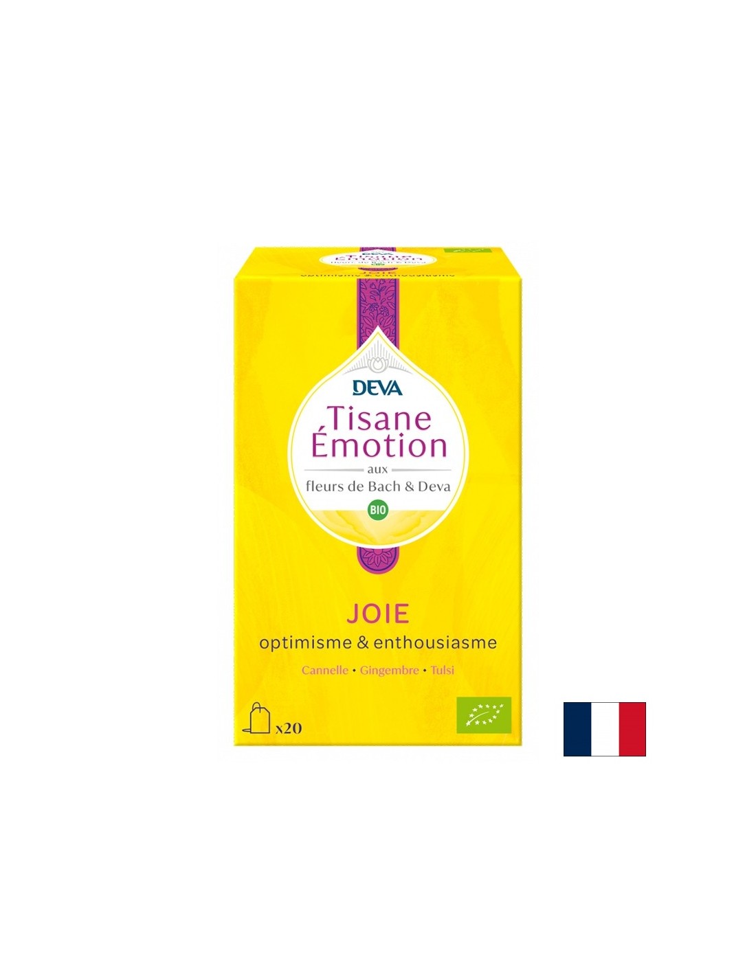 Билков чай „Радост“ (с флорални еликсири според метода на д -р Бах), 20 торбички за филтър