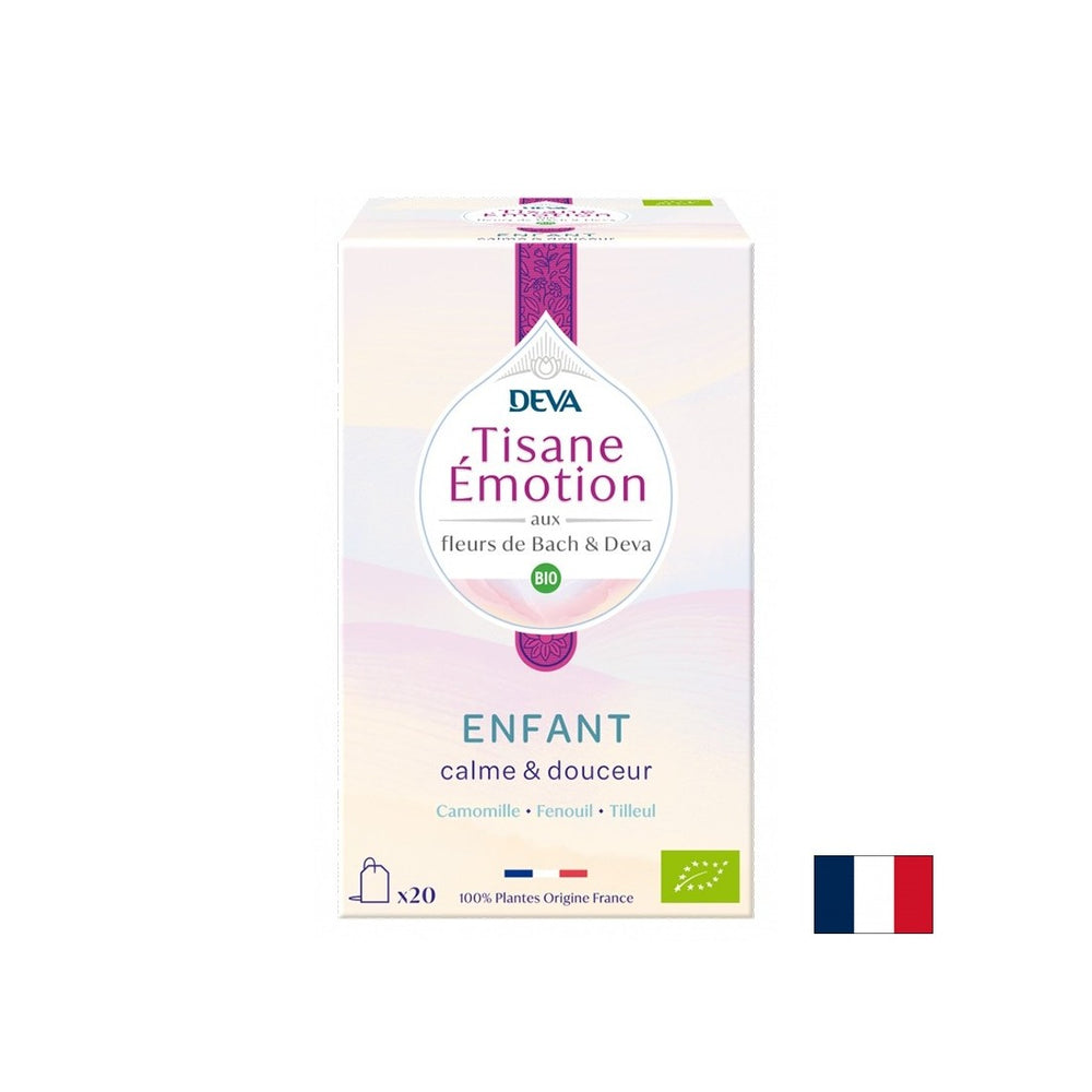 Билков чай "Serenity" за деца (с флорални еликсири според метода на д -р Бах), 20 торбички за филтър