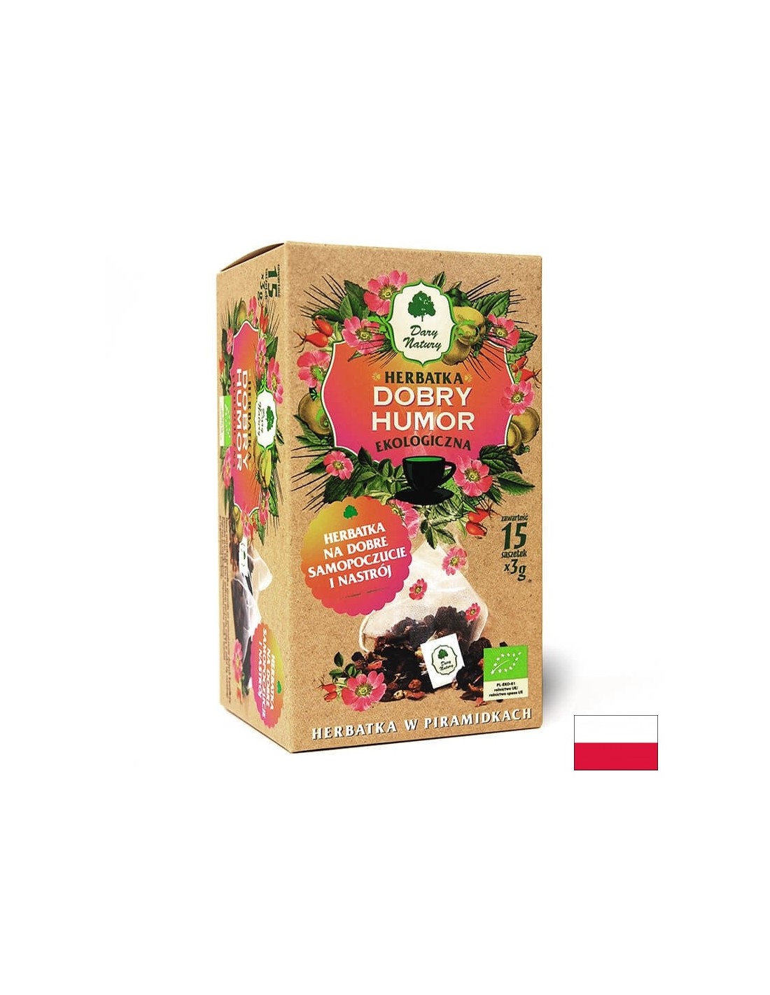 Билков чай за добро настроение био, 15 пакета