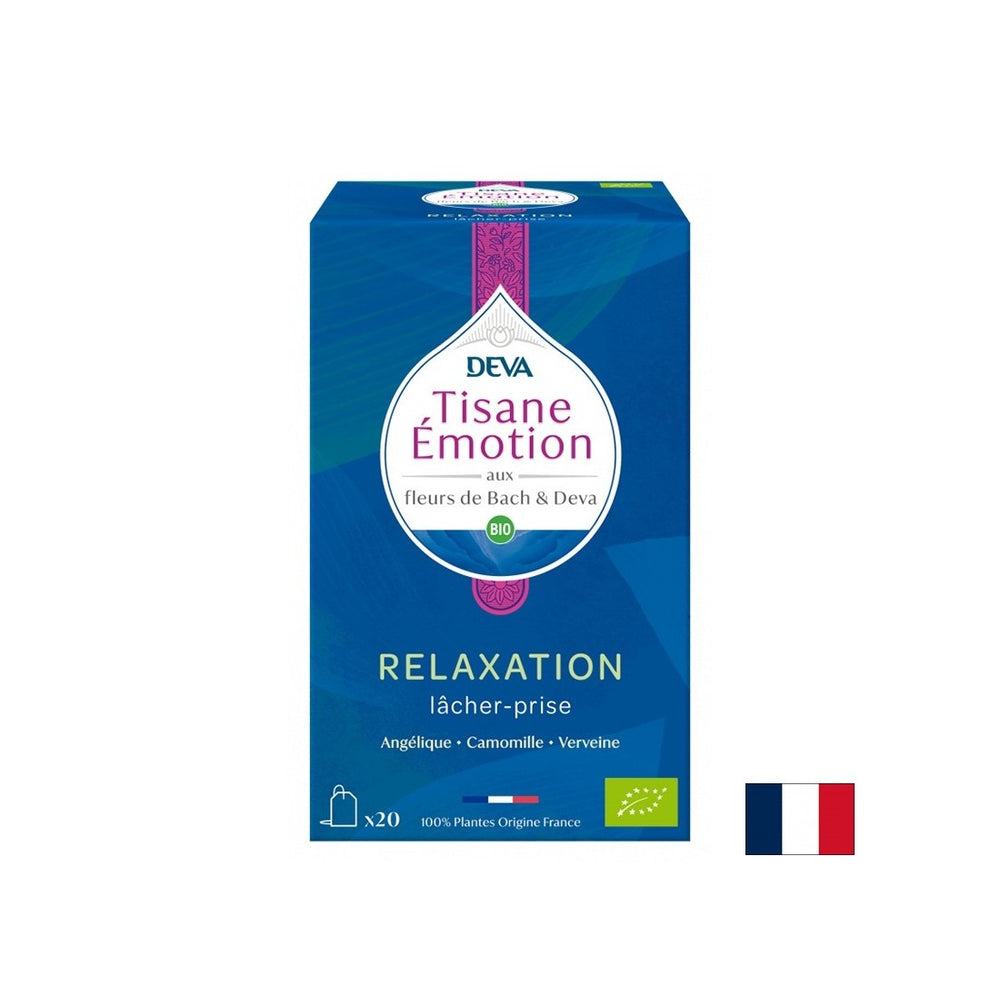 Билков чай за релаксация (с флорални еликсири според метода на д -р Бах), 20 торбички за филтър