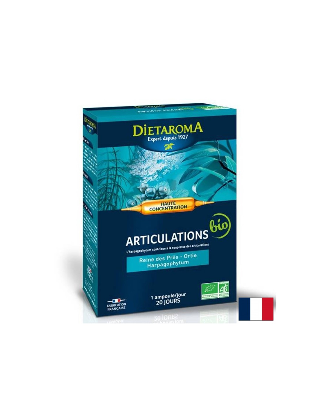 Билкова формула за мобилни стави, 20 ампули за пиене