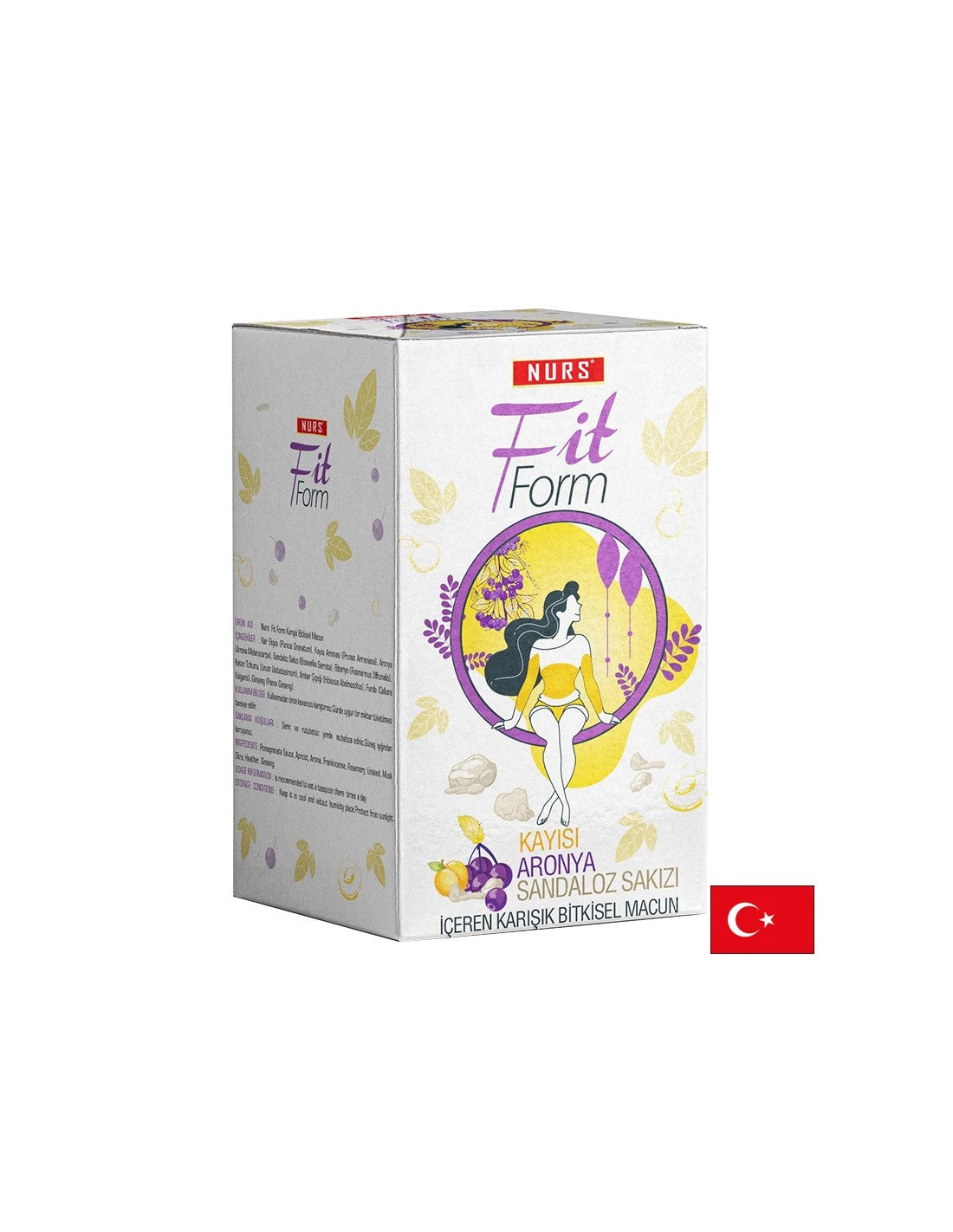 Билков паста за отслабване с кайсия, Арония и Босуел, 400 g