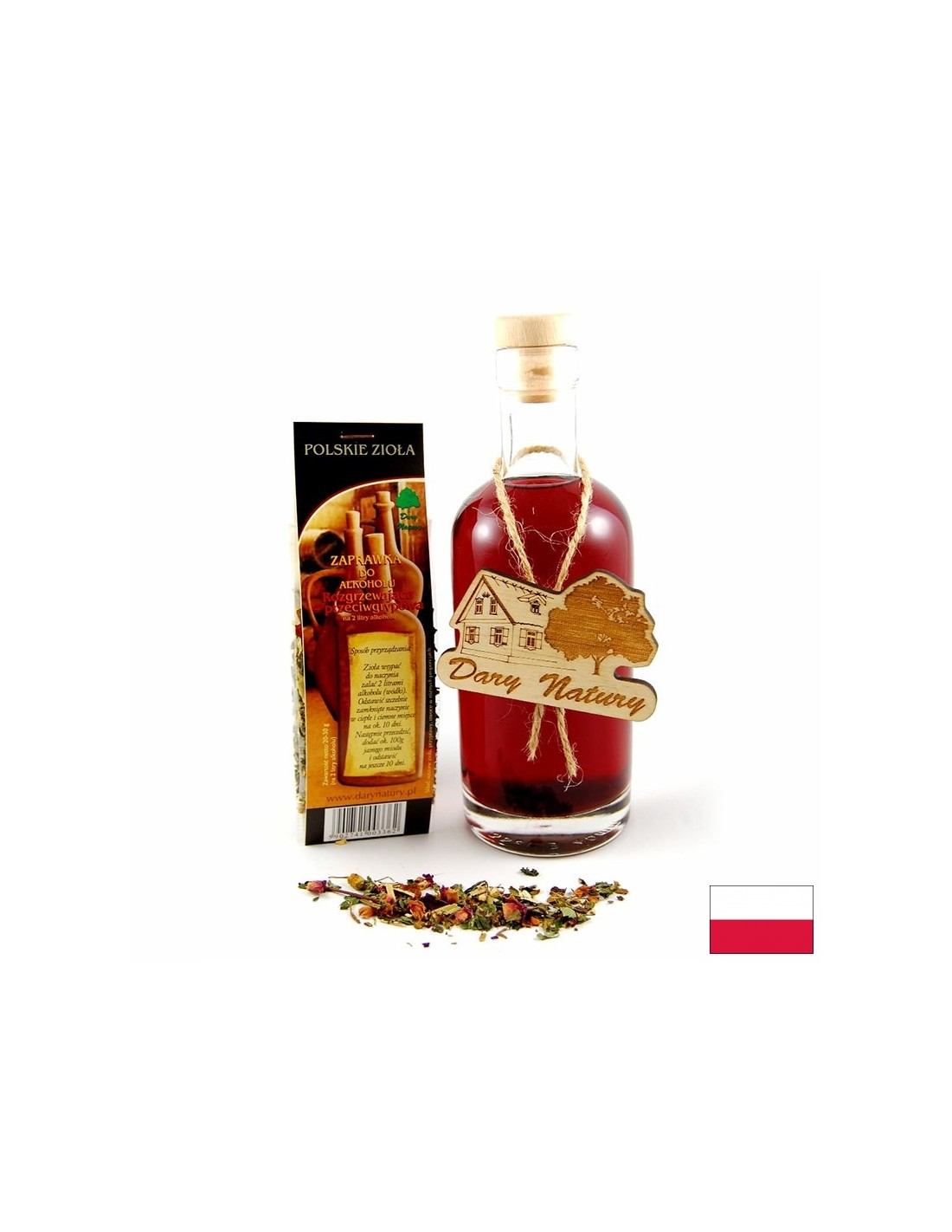 Билкова смес за тинктура - Загряващо и противогрипно 20-30гр <tc>Dary Natury</tc>