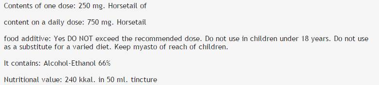 Тинктура на кон за коннарс - 50 ml