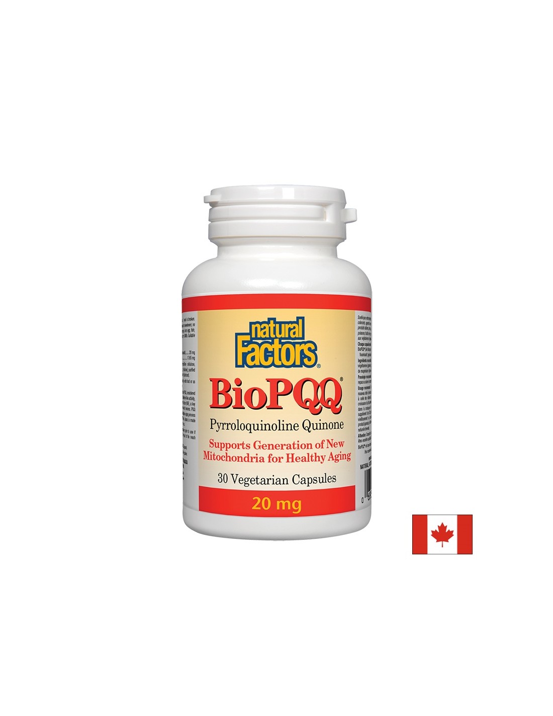 Bio PQQ 20 mg - 30 капсули