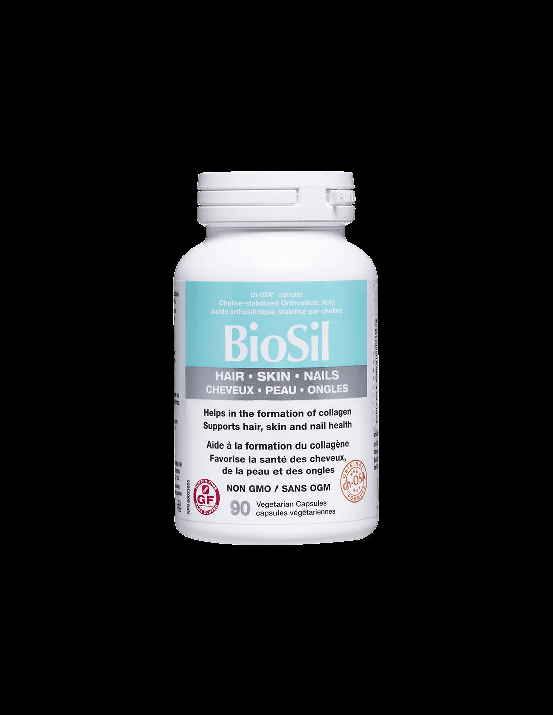 BioSil™ Hair, Skin & Nails/ Коса, кожа и нокти x 90 капсули Natural Factors - Feel You