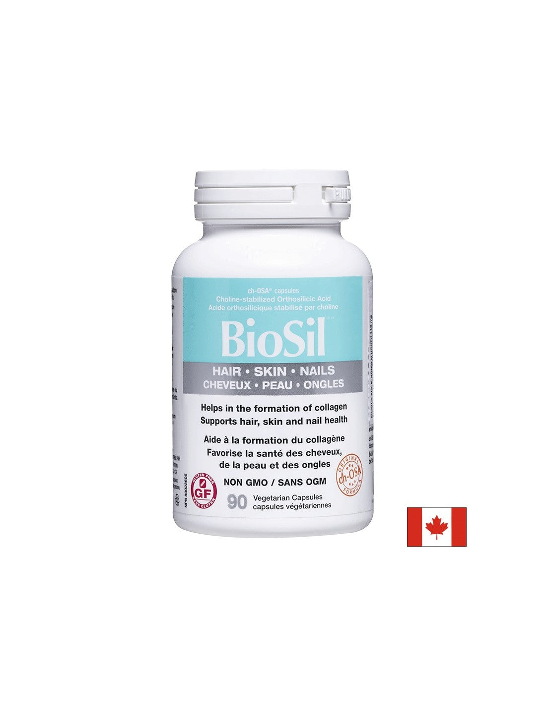 BioSil™ Hair, Skin & Nails/ Коса, кожа и нокти х 90 капсули <tc>Natural Factors</tc>