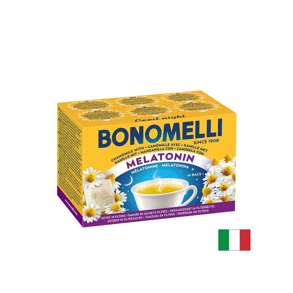 Чай от лайка, мелатонин и магнезий - спокоен сън и контрол на напрежението, 14 торбички за филтри