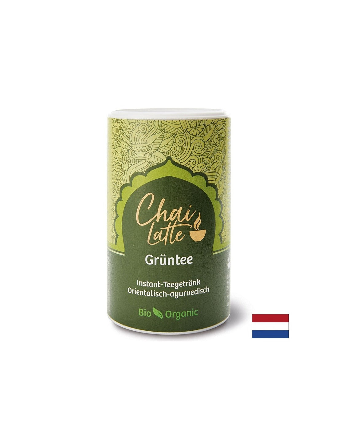 Чай лате със зелен чай, органичен, 220 g