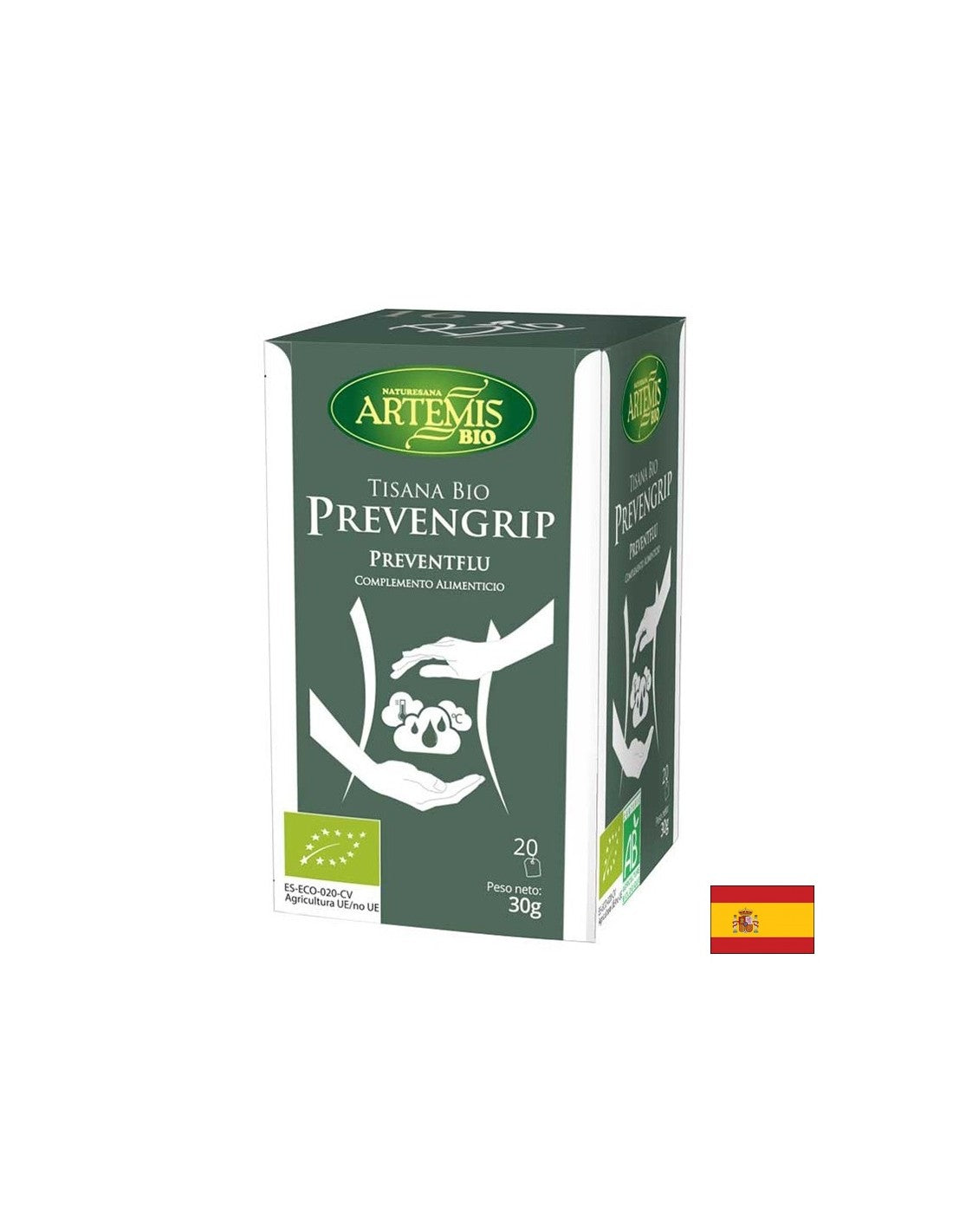 Студен и грип чай, 20 торбички с филтър x 30 g