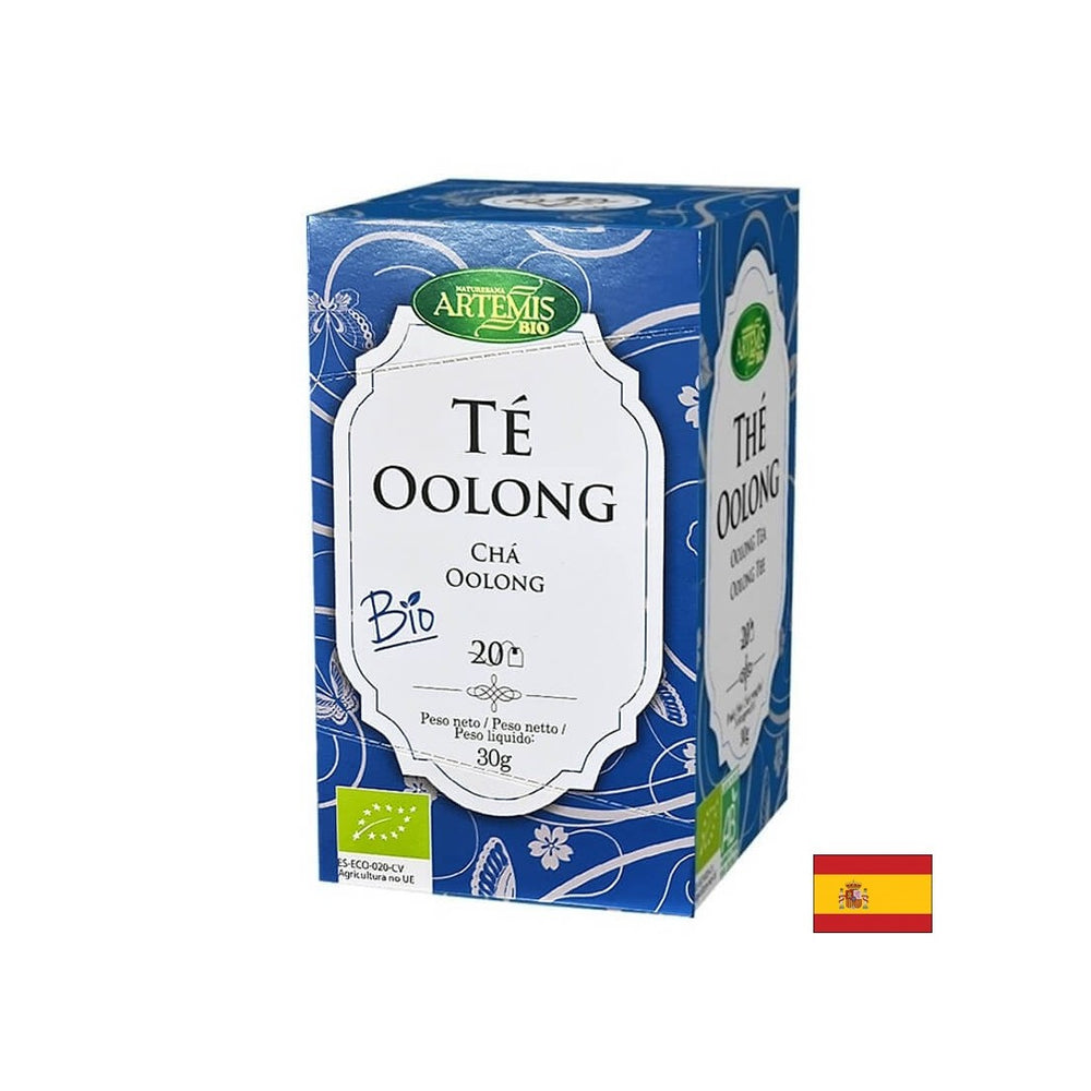 Органичен чай Oolong (oolong), 20 торбички с филтър Herbes del Moli