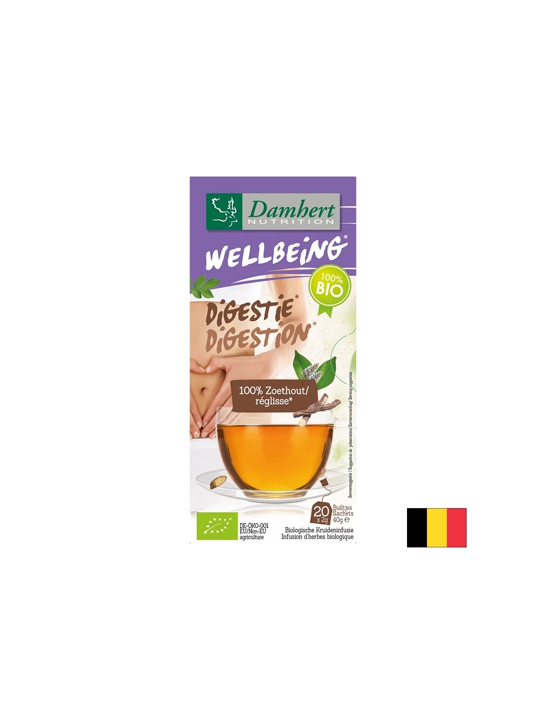 Храносмилателен чай (женско биле) Био, 20 торбички за филтър