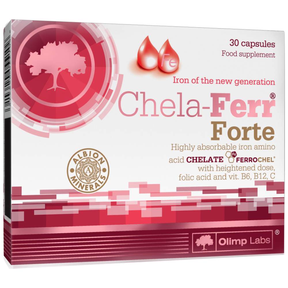 Chela -ferr forte - 30 капсули
