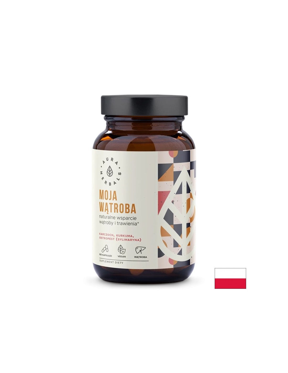 Черен дроб (формула с артишок, куркума и млечен трън), 60 капсули