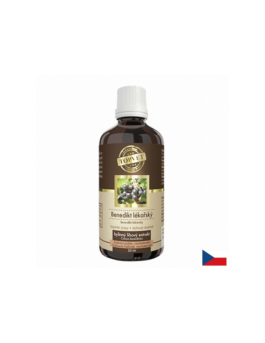 Черен дроб и жлъчка - млечен бодил (бенедиктински трън), 50 мл тинктура