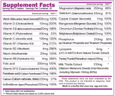 Силен човек AM/PM Формула 2x60 таблетки