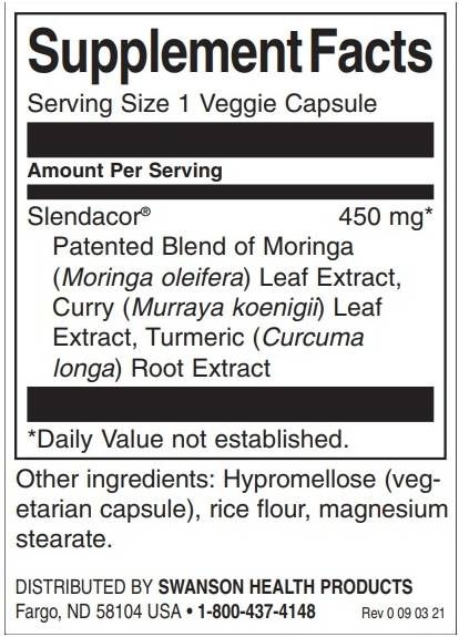 Термогенен комплекс за отслабване | С участието на Slendacor - 60 капсули