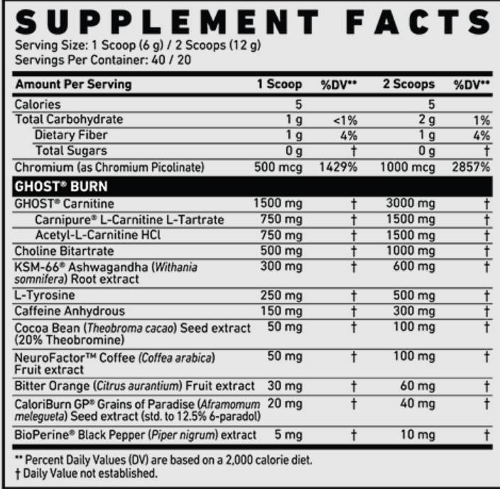 Изгаряне v2 | Термогенен прах - 290 грама