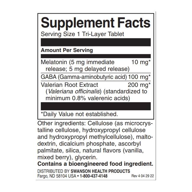 Формула за сън | С GABA и Valerian 30 таблетки