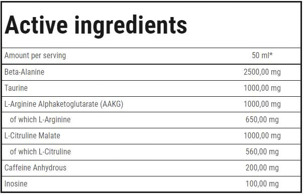 Boogieman Shot | Предварителна тренировка - 100 ml
